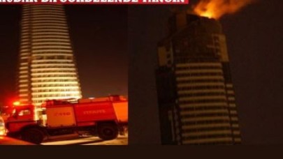 İtfaiyenin boyu yetmedi