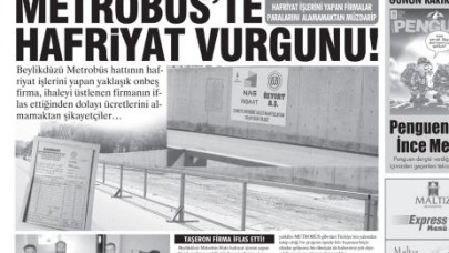 ERDEM HAFRİYAT BİZİ DE MAĞDUR ETTİ!