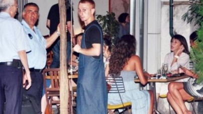 Hümeyra ‘masadan’ zabıtaya çattı