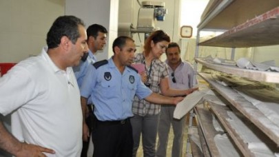 B.Çekmece’deki fırınlara zabıtadan ani baskın…