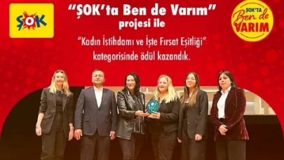 ŞOK Marketler’e “Kadın İstihdamını En Hızlı Artıran Şirket” Ödülü