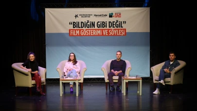 “Bildiğin Gibi Değil”in film ekibi Küçükçekmece’deydi
