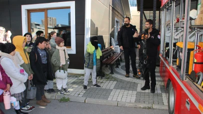 Öğrencilerden Afet İşleri Müdürlüğü’ne Ziyaret