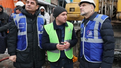 Riskli binalar yıkıldı