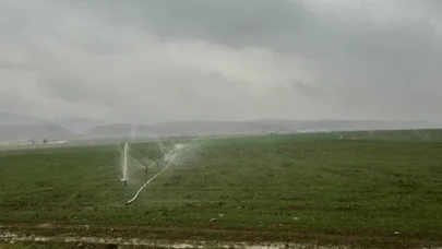 Karla Kaplı Arazide Kaçak Elektrikle Sulama Yapıldı