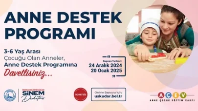 Üsküdar Belediyesi AÇEV anne destek programı’nın ikincisini başlatıyor