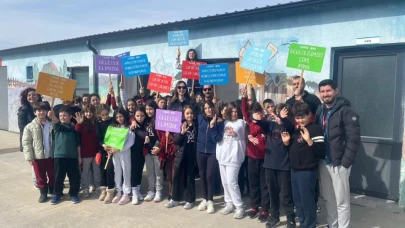 Mektebim İlkokulu öğrencilerinde Atık Getirme Merkezine ziyaret