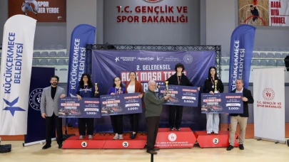 2. Geleneksel Açık Masa Tenisi Turnuvası Yapıldı