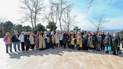 Küçükçekmece’li Kadınlar Yuşa Tepesi’nde