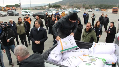 İBB’den çiftçilere tohum ve hasat makinesi desteği