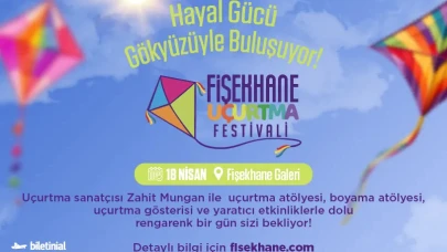 Fişekhane, 23 Nisan’ın Coşkusunu Uçurtma Festivali ile Gökyüzüne Taşıyor