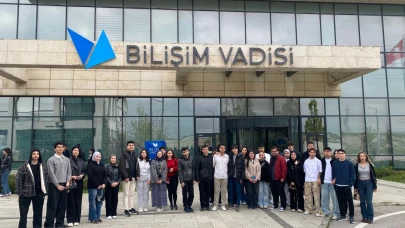 Gençlerden Bilişim Vadisi ziyareti