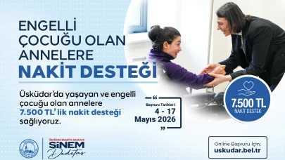 Üsküdar Belediyesi'nden annelere destek