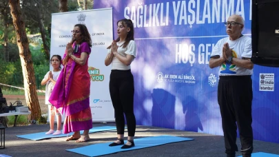 Tuzla’da yoga buluşması