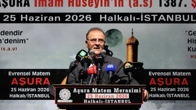 İBB BAŞKANVEKİLİ NURİ ASLAN, EVRENSEL AŞURA MATEMİ’NE KATILDI