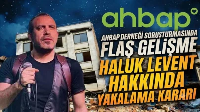 Haluk Levent hakkında gözaltı kararı çıkartıldı