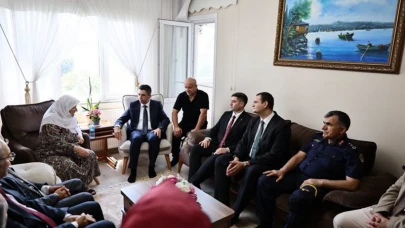 15 Temmuz Demokrasi ve Millî Birlik Günü'nde Şehit Ailesine Anlamlı Ziyaret