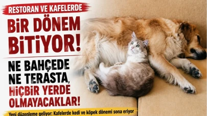 Restoran ve kafelerde bahçede de terasta da yasak