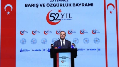 Nuri Aslan Kıbrıs Barış Harekatı Resepsiyonuna Katıldı