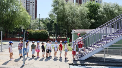 KÜÇÜKÇEKMECE BELEDİYESİ ÇOCUK TRAFİK EĞİTİM PARKI, YAZ BOYUNCA ÇOCUKLARI BEKLİYOR