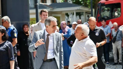 Silivri Çarşı Bölgesinde Baca Yangını Meydana Geldi