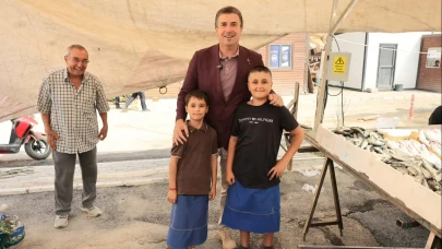 Çatalca Belediye Başkanı Güzel Esnaflarla Bir Arada