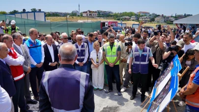 GÜRPINAR YAĞMUR SUYU TÜNELİ PROJESİ’NİN TEMELİ ATILDI