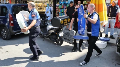 Bayrampaşa'da Kaldırım İşgali Denetimi