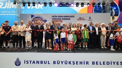 Yenilenen İBB Fatih Spor Kompleksi Açıldı