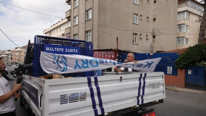 Maltepe'de Kaldırım İşgaline Son