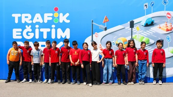 Ümraniye’de çocuklara trafik eğitimi