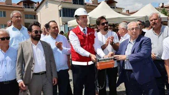 Çatalca'da Kentsel Dönüşüm Sosyal Konutları Projesinin Temeli Atıldı