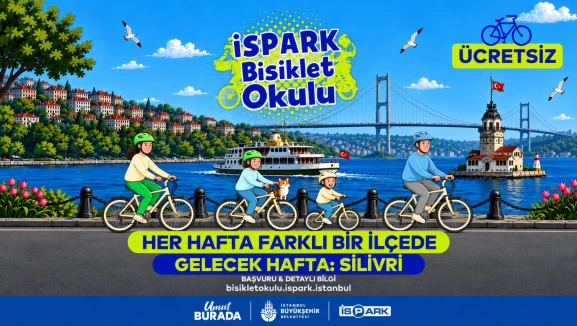 İSPARK Bisiklet Okulu Silivri’de