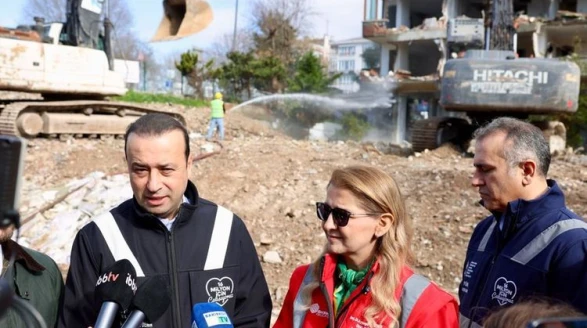 E SINIFI YÜKSEK RİSKLİ BİNANIN YIKIMI GERÇEKLEŞTİ