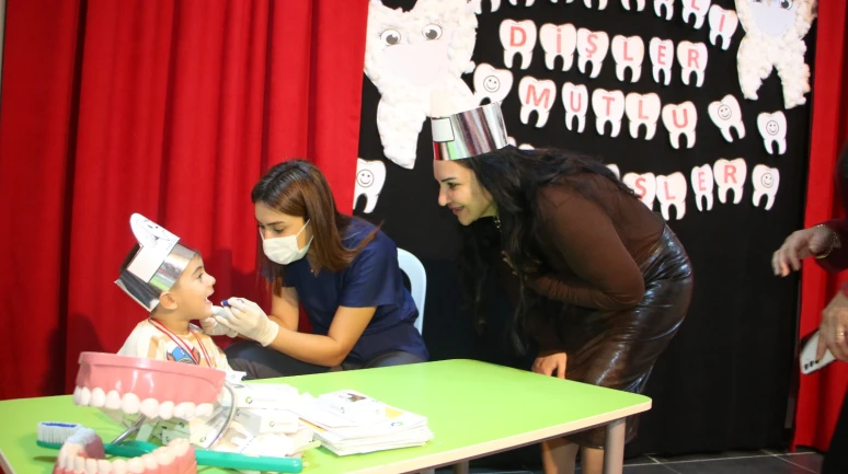 Kartal Belediyesi’nden Kreş Öğrencilerine Ağız ve Diş Sağlığı Taraması