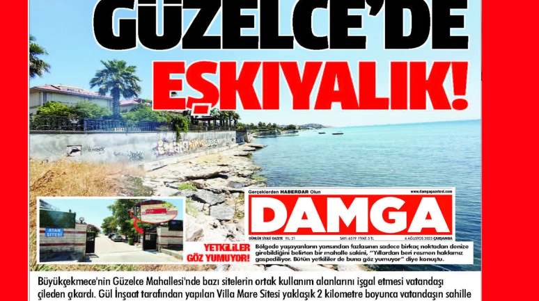 İstanbul Büyükçekmece mahallesi Güzelce'de eşkıyalık!