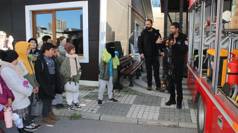 Öğrencilerden Afet İşleri Müdürlüğü’ne Ziyaret