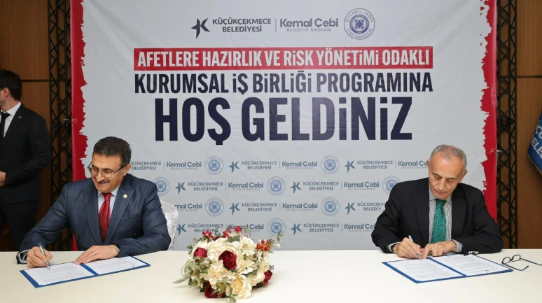 ‘Küçükçekmece’de Afetlere Hazırlık Protokolü