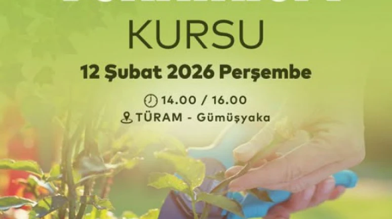 Silivri Belediyesi Budama Teknikleri Kursu düzenliyor