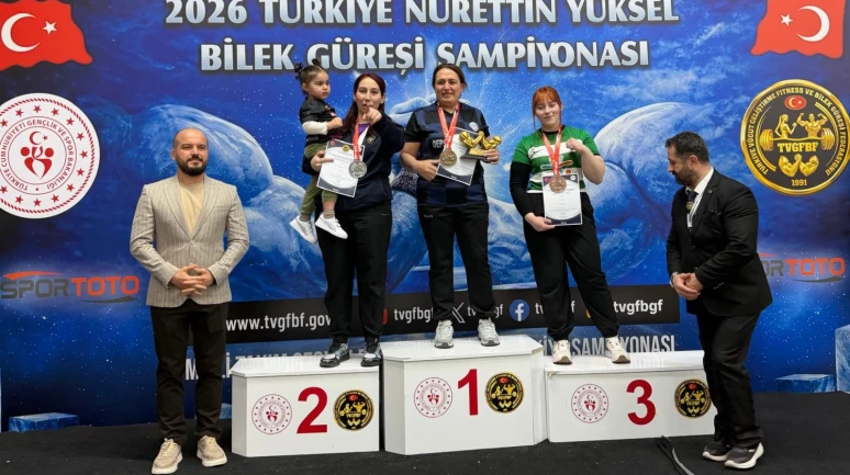 DEPSAŞ Enerji Spor Kulübü Türkiye Bilek Güreşi Şampiyonası’na damga vurdu