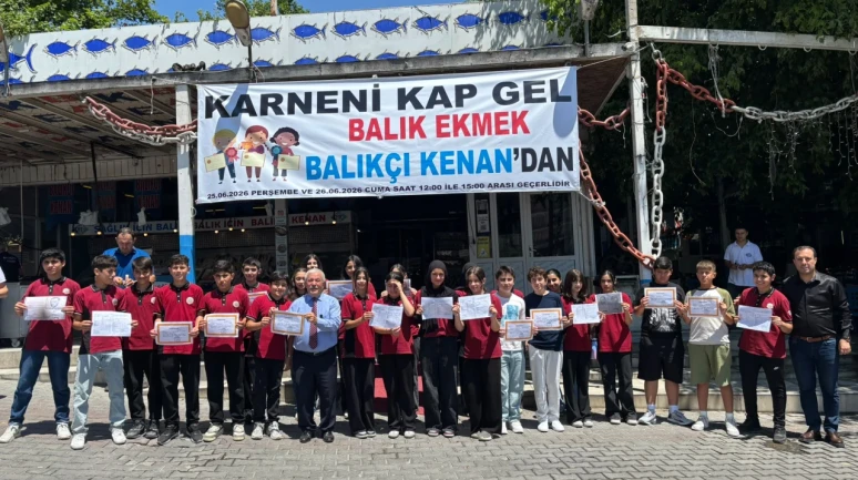 Karnesini alan BALIKÇI KENAN’a koştu