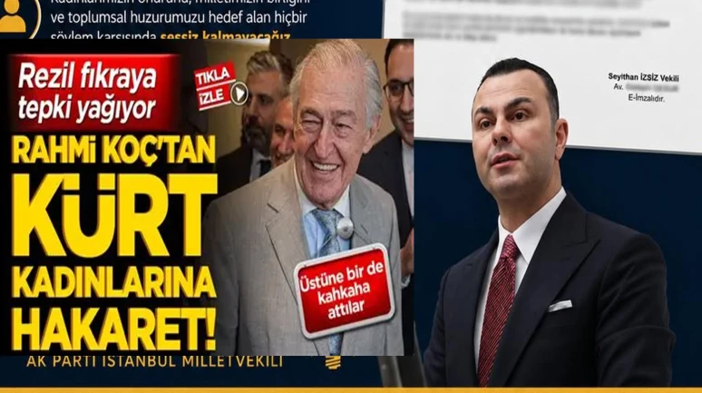 AKP'li vekilden Rahmi Koç hakkında suç duyurusu!