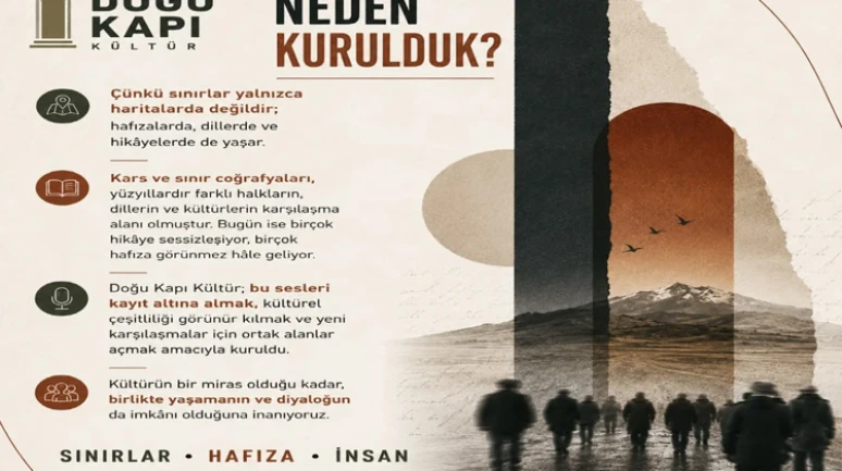 Sınırda yeni kültür merkezi: Doğu Kapı Kültür Arpaçay'da kapılarını açtı