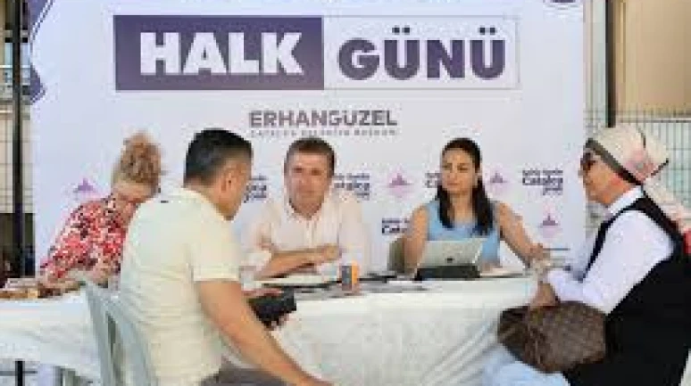 Başkan Erhan Güzel, Halk Günü'nde Vatandaşlarla Buluştu