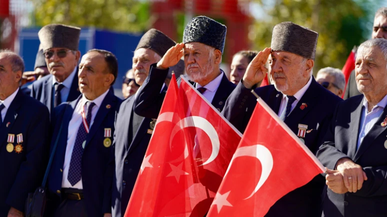 Kartal'da Gaziler Günü Töreni