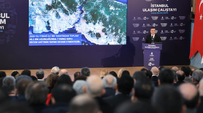 Ulaşım çalıştayında konuştu