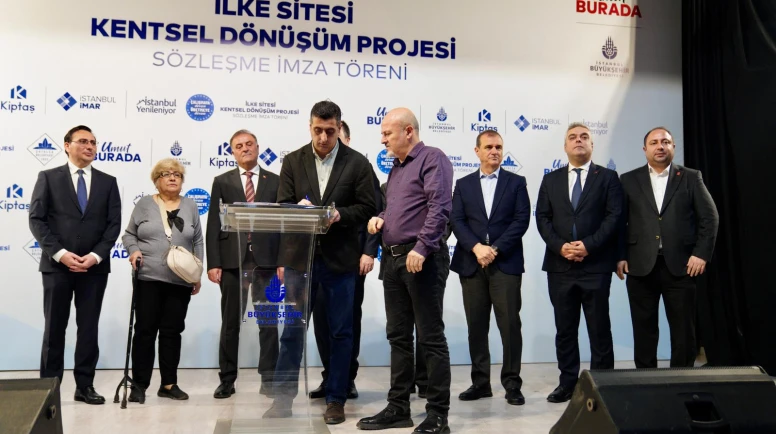 KİPTAŞ-ÇATALCA BELEDİYESİ İŞ BİRLİĞİ İLKE SİTESİ’NİN KAGRENE DÖNMÜŞ SORUNUNU ÇÖZDÜ