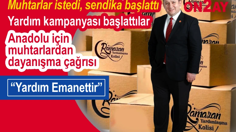 Muhtarlar istedi, sendika başlattı