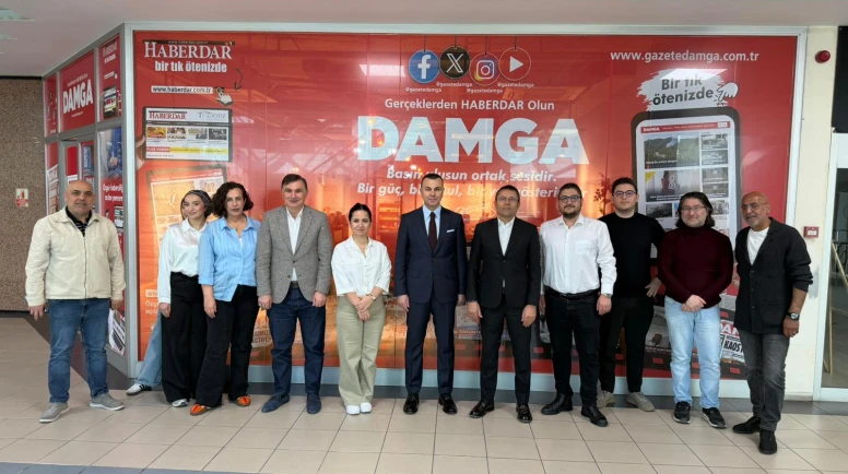 AK Parti Milletvekili Seyithan İzsiz Damga'yı ziyaret etti