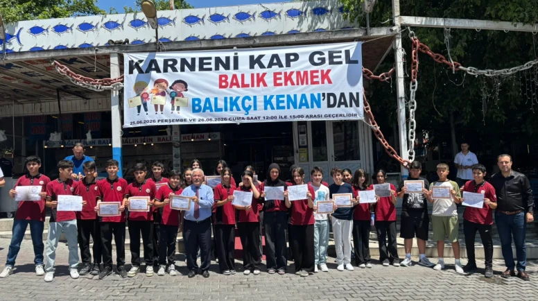 Karnesini alan BALIKÇI KENAN’a koştu